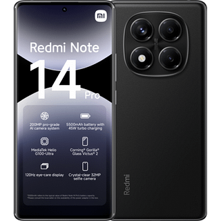 Xiaomi Redmi Note 14 Pro 512GB/12GB Android Smartphone - Midnight Black