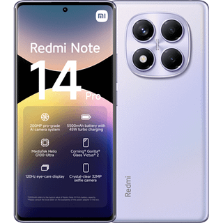 Xiaomi Redmi Note 14 Pro 512GB/12GB Android Smartphone - Aurora Purple